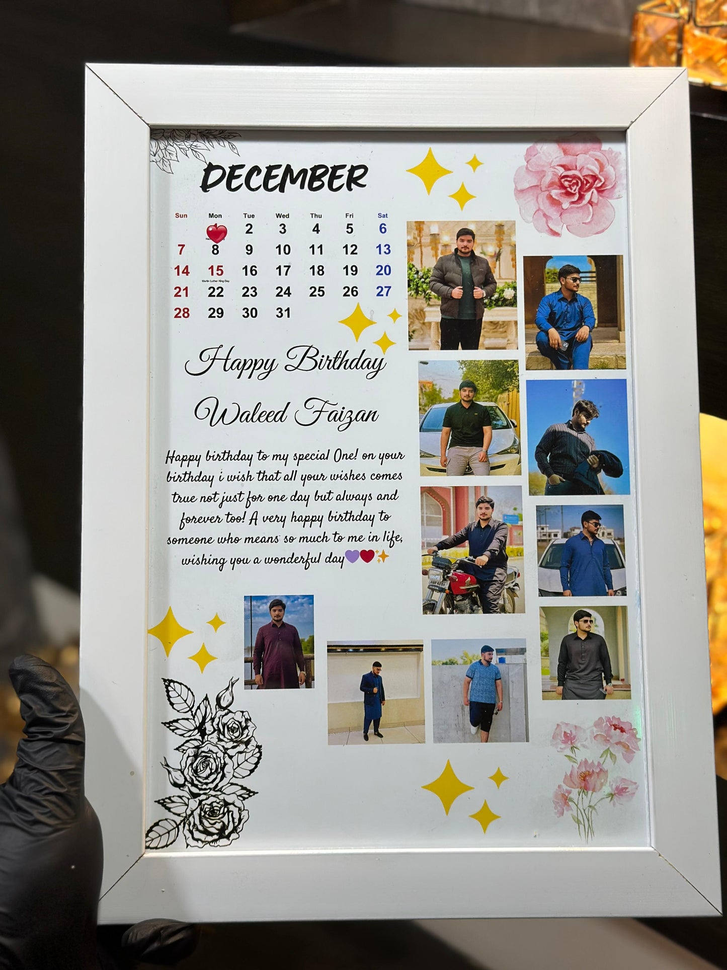 BIRTHDAY PHOTO FRAME